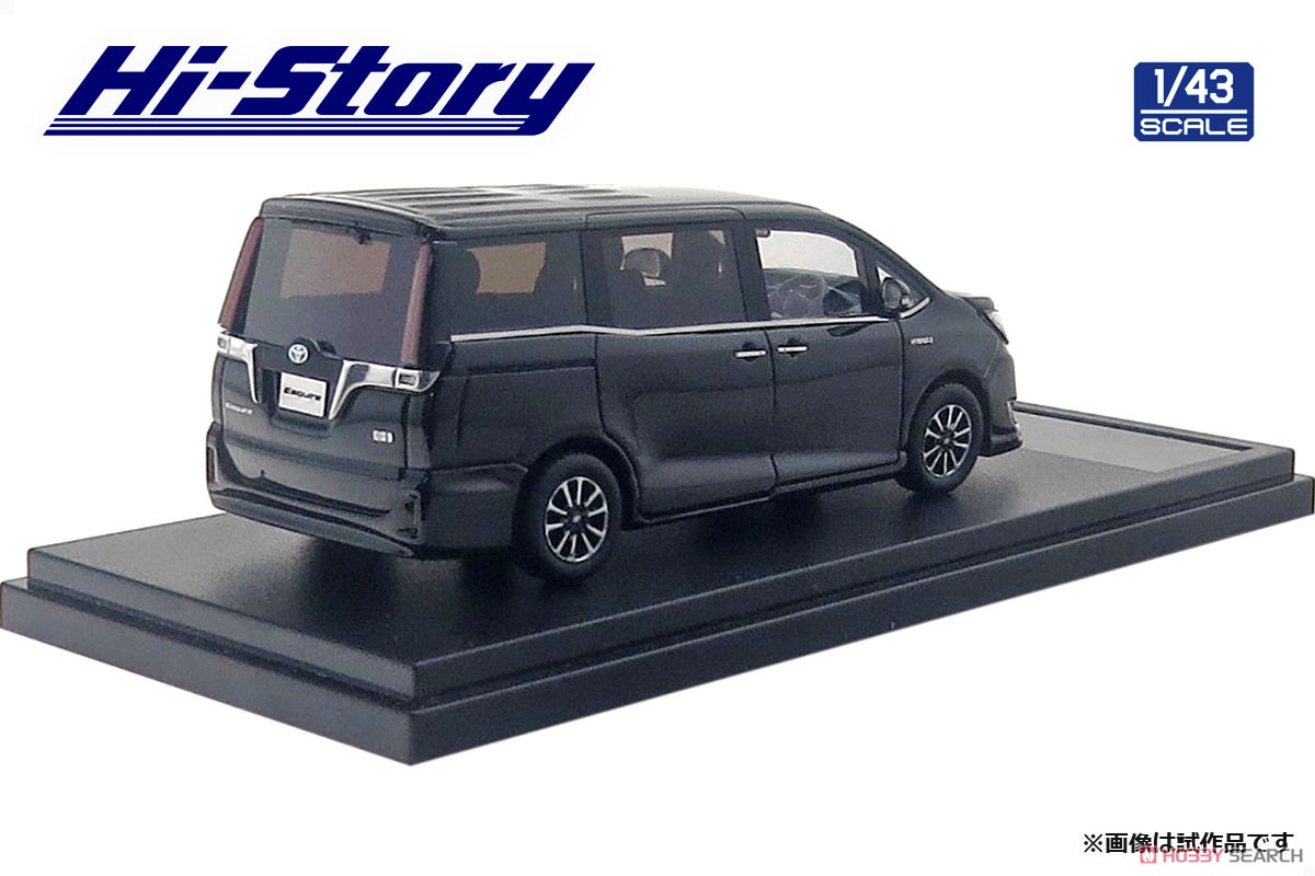 Toyota Esquire Hybrid Gi `Premium Package` (2019) Black (Diecast Car) Item picture2