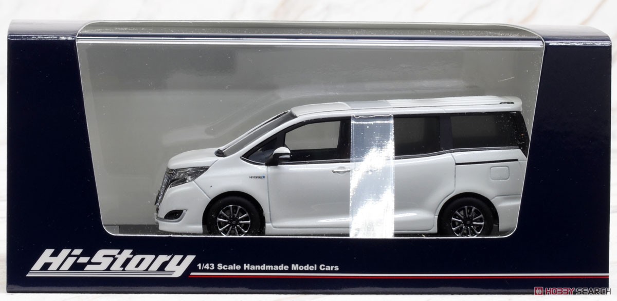 Toyota ESQUIRE HYBRID Gi `Premium Package` (2019) ホワイトパールクリスタルシャイン (ミニカー) パッケージ1
