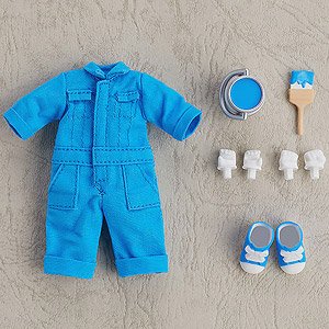 Nendoroid Doll: Outfit Set (Colorful Coveralls - Blue) (PVC Figure)