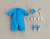 Nendoroid Doll: Outfit Set (Colorful Coveralls - Blue) (PVC Figure) Item picture1