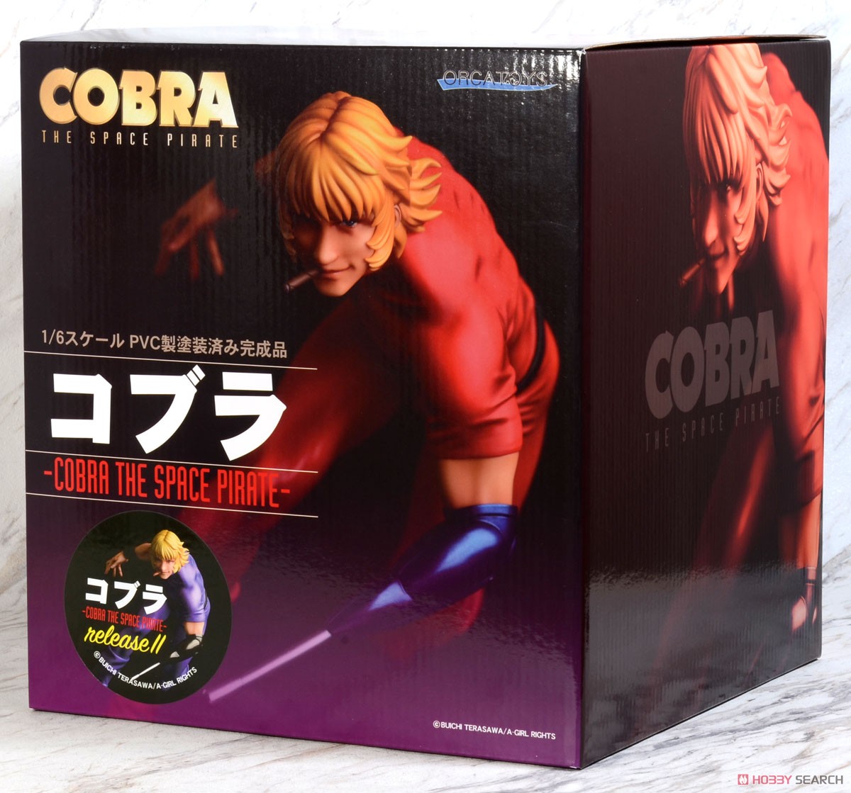 Cobra -Cobra The Space Pirate- Release II (PVC Figure) Package1