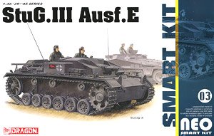 WWII German StuG III Ausf E / Neo Smart Kit (Plastic model)
