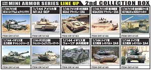 Mini Armor Series Vol.2 Modern Tank Collection Box (Set of 10) (Plastic model)