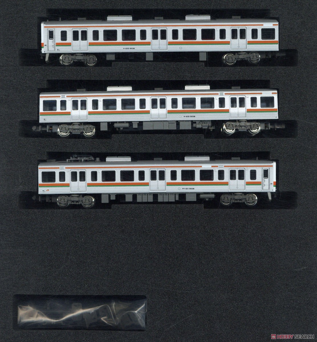 JR 211系5000番台 (LL15編成・行先点灯) 3両編成セット (動力付き) (3両セット) (塗装済み完成品) (鉄道模型) 商品画像1