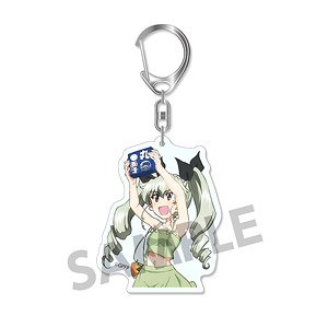 Girls und Panzer das Finale Garupan Menkodo Hajimemasu! Acrylic Key Ring Anchovy (Anime Toy)
