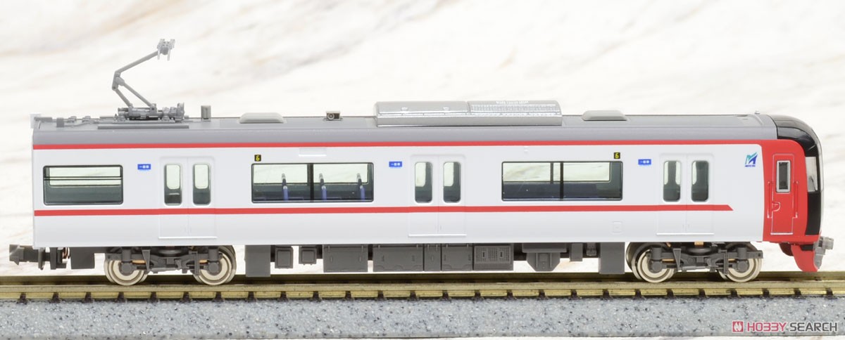 Meitetsu Series 2200 Second Edition (Clear Front Window / Car Number Selectable) Six Car Formation Set (w/Motor) (6-Car Set) (Pre-colored Completed) (Model Train) Item picture9