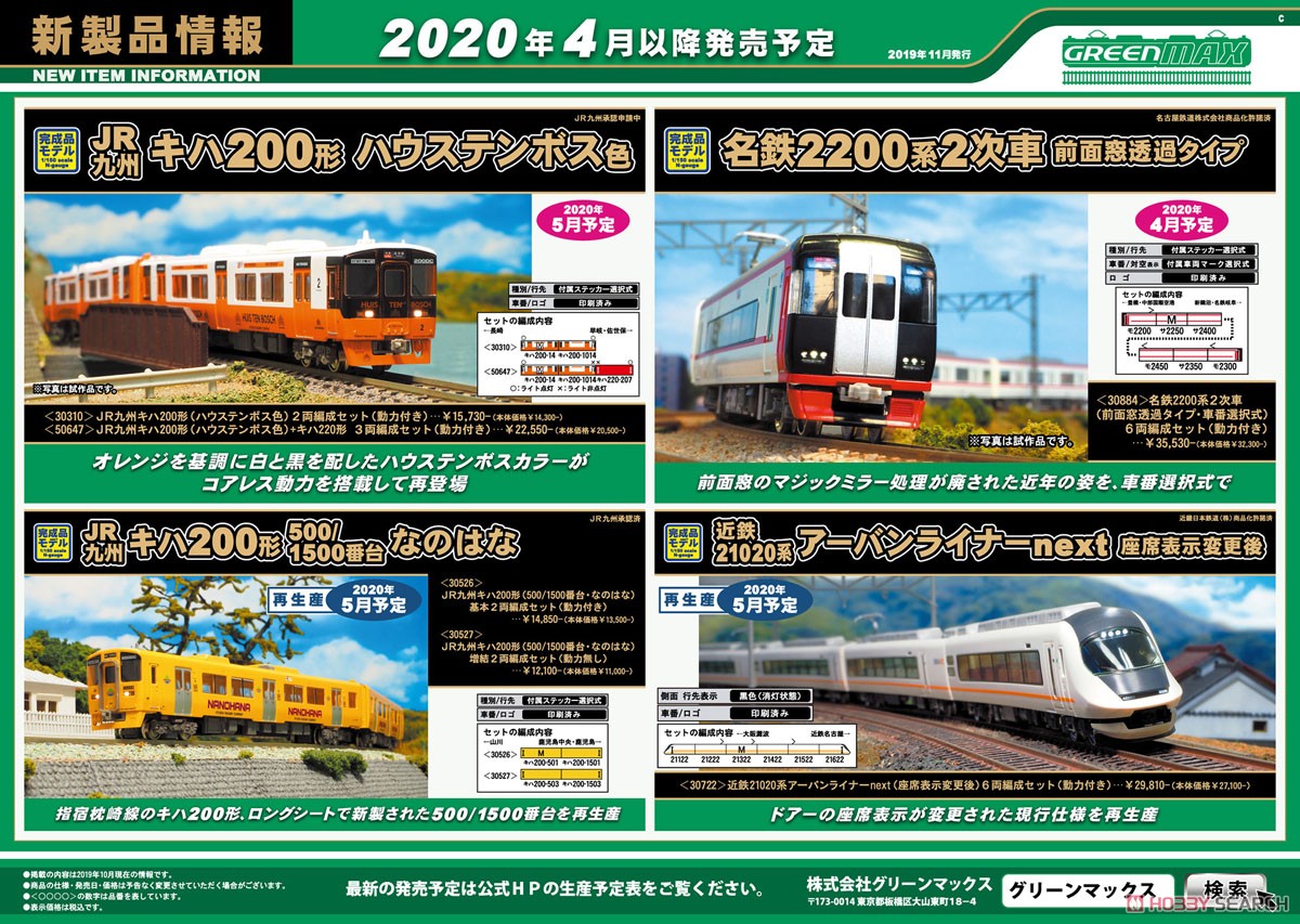 Meitetsu Series 2200 Second Edition (Clear Front Window / Car Number Selectable) Six Car Formation Set (w/Motor) (6-Car Set) (Pre-colored Completed) (Model Train) Other picture1