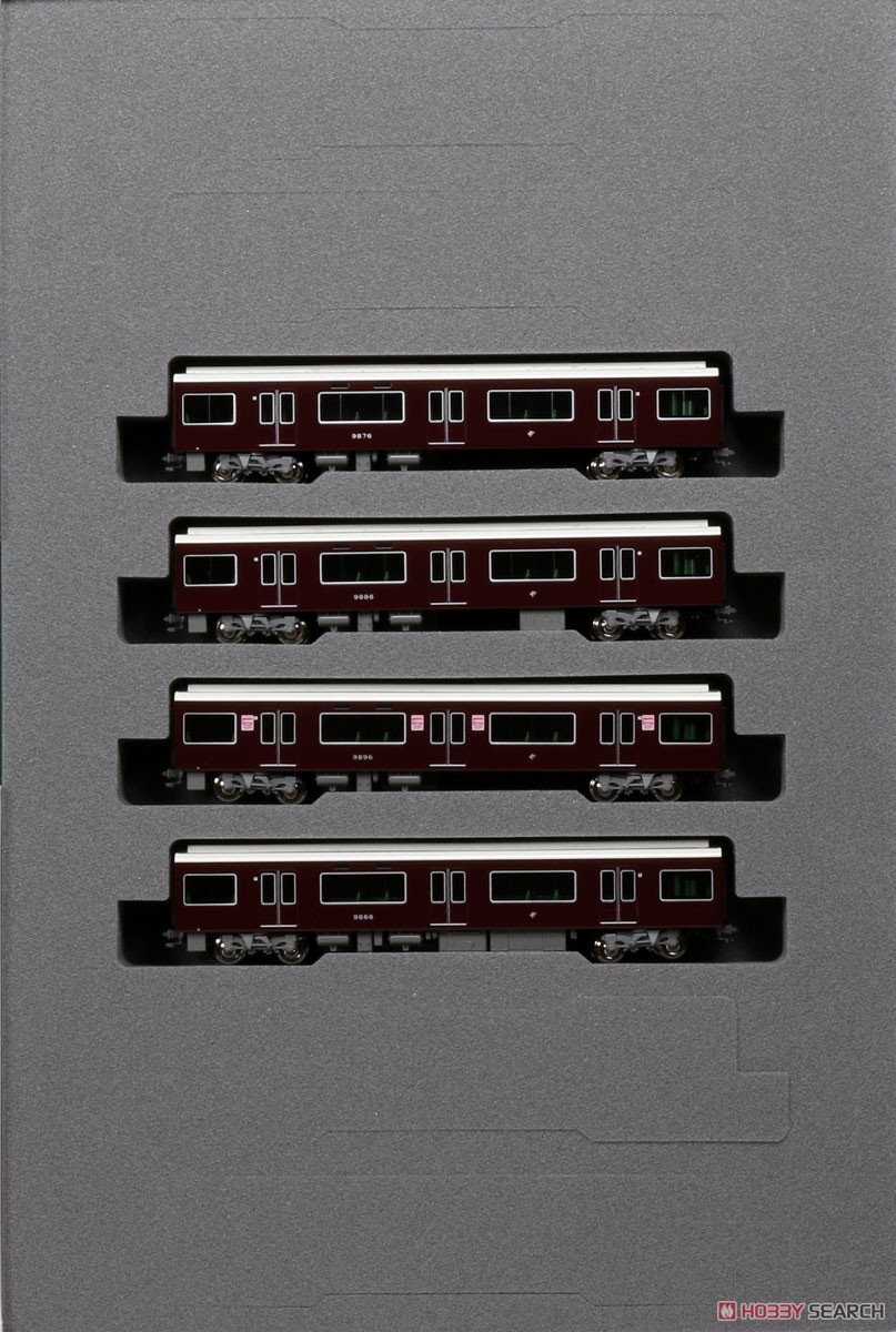 阪急電鉄 9300系 京都線 増結セット (4両) (増結・4両セット) (鉄道模型) 商品画像8