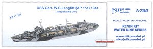USS Gen.W.C.Langfitt (AP 151) 1944 (Plastic model)