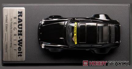 RWB 930 Ducktail Wing Metallic Black (Diecast Car) Item picture6
