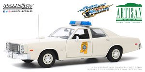 Artisan Collection Smokey and the Bandit (1977) 1975 Plymouth Fury Mississippi Highway Patrol (ミニカー)