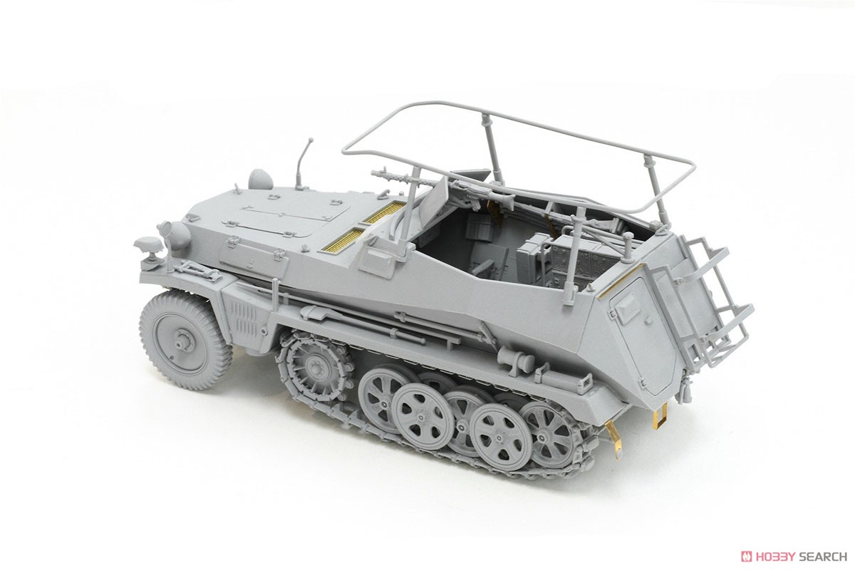 WW.II ドイツ軍 Sd.Kfz.250/3 グライフ (2イン1) w/ロンメルフィギュア (プラモデル) 商品画像2