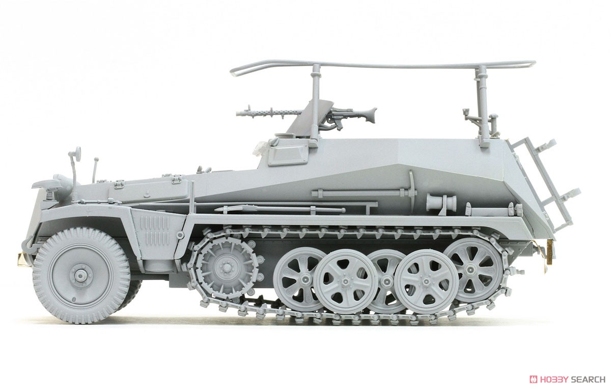 WW.II ドイツ軍 Sd.Kfz.250/3 グライフ (2イン1) w/ロンメルフィギュア (プラモデル) 商品画像8