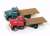 (N) 1954 Ford Flat Bed Truck (Set of 2) (Diecast Car) Item picture1