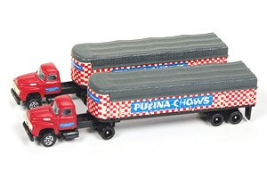 1954 Ford Tractor/Covered Wagon Purina (Set of 2) (Diecast Car)