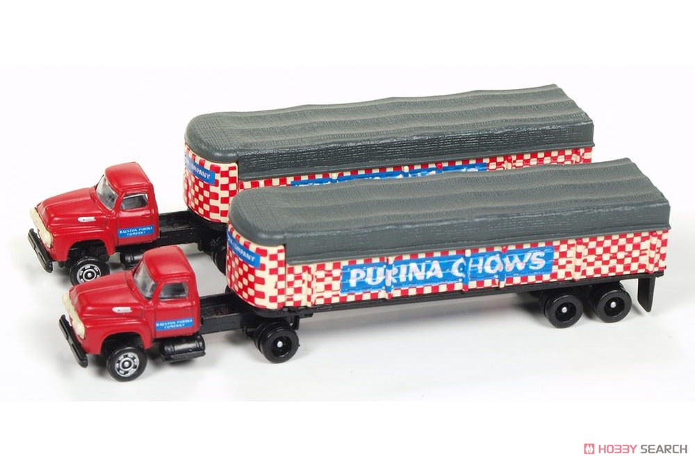 1954 Ford Tractor/Covered Wagon Purina (Set of 2) (Diecast Car) Item picture1