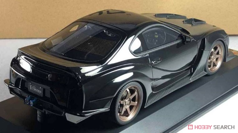 Baris Toyota Supra Supreme JZA80 Black w/Carbon Bonnet (Diecast Car) Item picture2