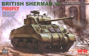 British Sherman VC Firefly (Plastic model)