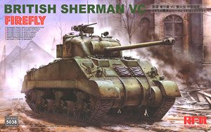 British Sherman VC Firefly (Plastic model)