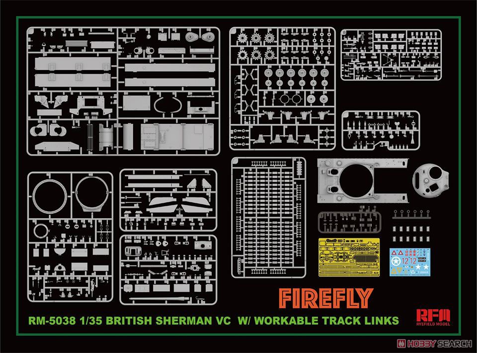 イギリス シャーマンVC ファイアフライ (プラモデル) その他の画像1