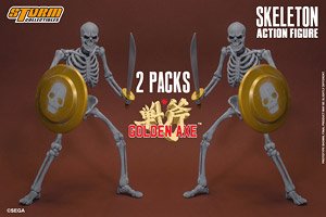Golden Axe Action Figure Skeleton 2 Pack (PVC Figure)