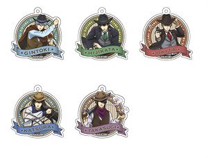Gin Tama Acrylic Key Ring Collection (Set of 5) (Anime Toy)