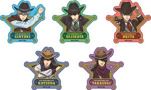 Gin Tama Glitter Acrylic Badge (Set of 5) (Anime Toy)