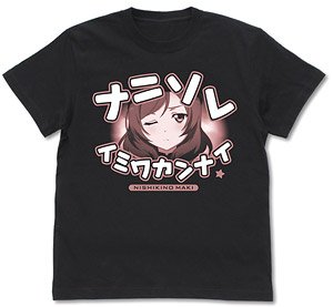 ラブライブ！ 西木野真姫 エモーショナルTシャツ BLACK M (キャラクターグッズ)