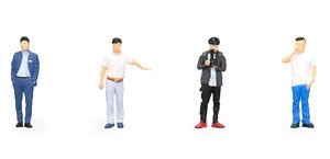 Tiny City Fs12 1/64 Figure Set (Diecast Car)