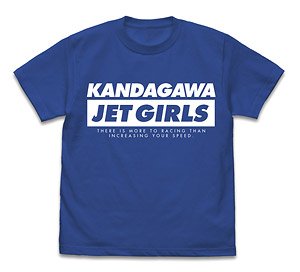 神田川JET GIRLS Tシャツ ROYALBLUE L (キャラクターグッズ)