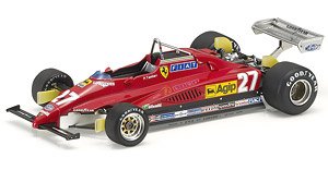 126 C2 1982 イタリアGP #27 P.タンベイ (ミニカー)