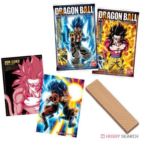 Dragon Ball Post Art Wafer Unlimited 2 (Set of 20) (Shokugan) Item picture1
