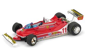 フェラーリ 312 T4 1979年イタリアGP 1位 #11 J.Scheckter ステアリングホイール (ミニカー)
