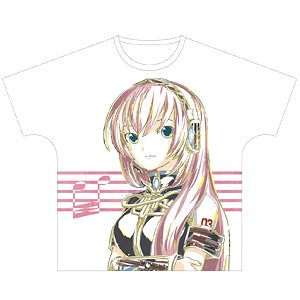 ピアプロキャラクターズ 巡音ルカ Ani-Art フルグラフィックTシャツ ユニセックス(サイズ/S) (キャラクターグッズ)