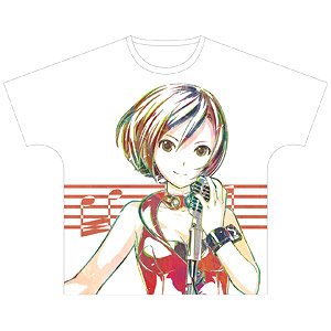 Piapro Characters Meiko Ani-Art Full Graphic T-Shirt Unisex M (Anime Toy)