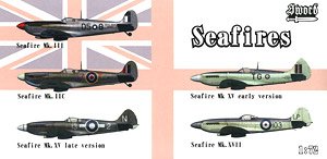 Seafires Box Set (Set of 5) (Plastic model)