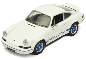ポルシェ 911 カレラ RS 2.7 1973 ホワイト / ブルー (ミニカー)