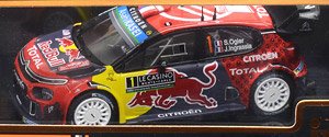 シトロエン C3 WRC 2019年ラリー・モンテカルロ 優勝 #1 S.Ogier / J.Ingrassia (ミニカー)