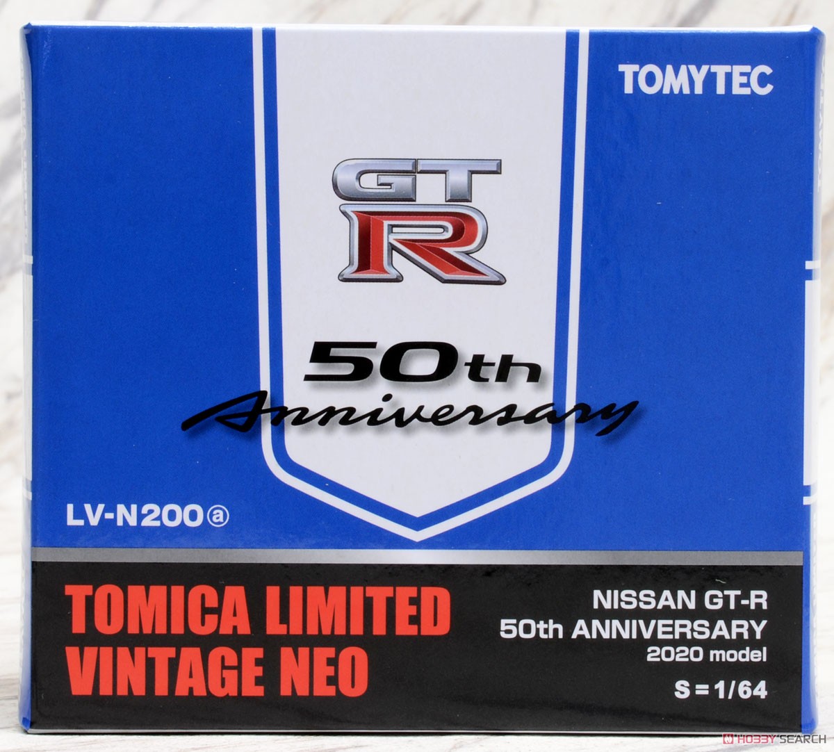 TLV-N200a Nissan GT-R 50th Anniversary (Blue) (Diecast Car) Package1