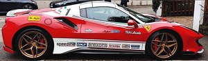 フェラーリ 488 ピスタ スパイダー クローズドルーフ スペシャルバージョン (ミニカー)
