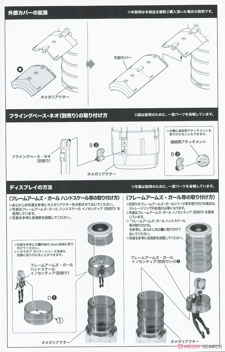 ギガンティックアームズ オメガリアクター (プラモデル) 設計図3