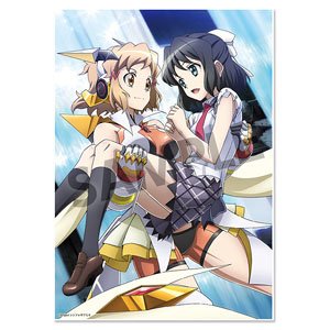 Senki Zessho Symphogear GX Visual Acrylic Plate Hibiki Tachibana & Miku Kohinata (Anime Toy)