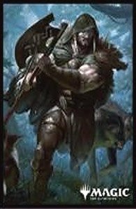 Magic The Gathering Players Card Sleeve [Throne of Eldraine] [Garruk, Cursed Huntsman] (MTGS-122) (Card Sleeve)