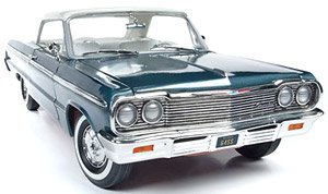 1964 Chevrolet Impala (Lagoon Aqua Blue) (Diecast Car)