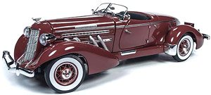 1935 Auburn Speedster (Plum Burgundy) (Diecast Car)