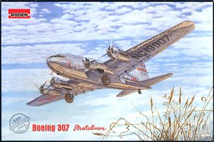 Boeing 307 Stratoliner (TWA SA-307B) (Plastic model)