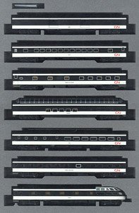 カナディアン ナショナル トランスコンチネンタル トレイン 7両セット (7両セット) ★外国形モデル (鉄道模型)