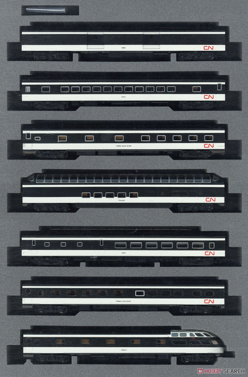 Canadian National Trans Continental Train Seven Car Set (7-Car Set) (Model Train) Item picture1