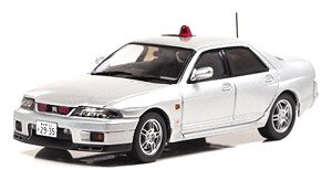 日産 スカイライン GT-R AUTECH VERSION 1998 埼玉県警察高速道路交通警察隊車両 (覆面 銀) (ミニカー)