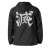 Demon Slayer: Kimetsu no Yaiba Demon Slaying Corps Hooded Windbreaker Black x White L (Anime Toy) Item picture2